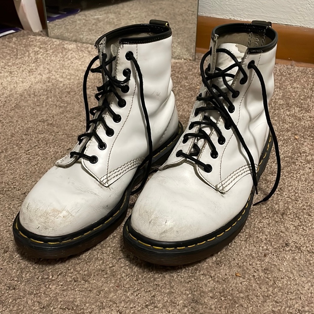 White Doc Martens